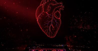 O maior show de drones já feito em um festival na América Latina acontece no Rock in Rio