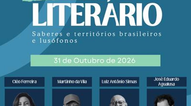 29 e 31/10: Encontro Literário com Martinho da Vila, o poeta Luiz Antônio Simas e o jornalista angolano José Eduardo Agualusa